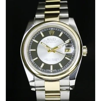 Date Just Watch Stainless Steel & Gold Bracelet