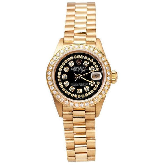 Diamond Dial Rolex Presidente Watch