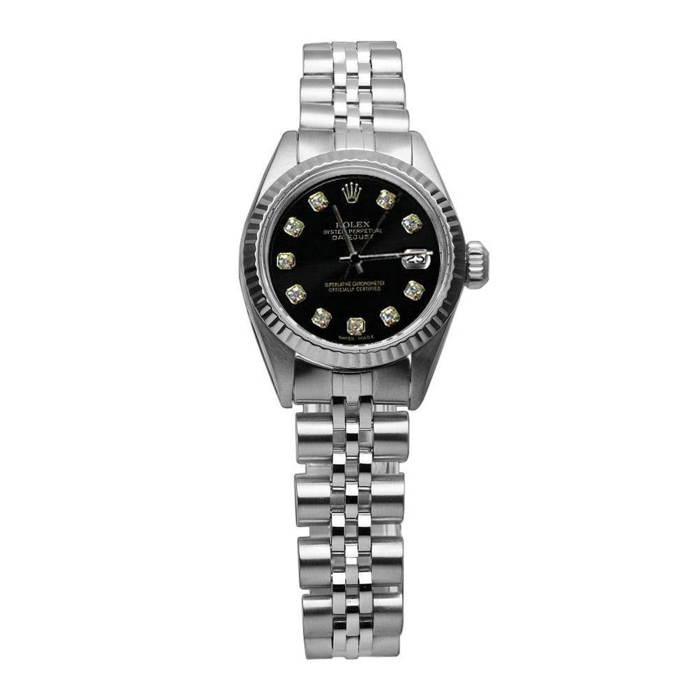 Rolex Date Just Ss Women Datejust