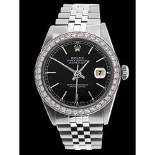 Rolex Datejust Black Stick Dial