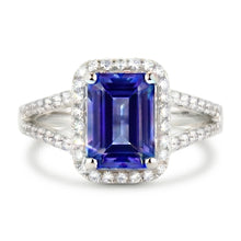Blue Emerald Sapphire And Natural Earth Mined DIAMOND ( NOT LAB GROWN ) Ring