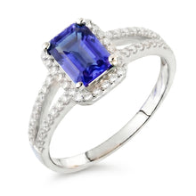 Blue Emerald Sapphire And Natural Earth Mined DIAMOND ( NOT LAB GROWN ) Ring