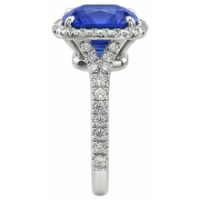 Blue Sapphire Wedding Ring For Women