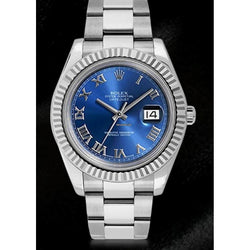 Blue Dial Rolex Datejust Ii 41 Mm Gents Watch Oyster Bracelet Ss