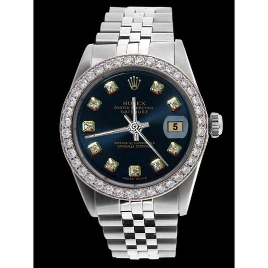 Men Rolex Ss Jubilee Bracelet Datejust Watch