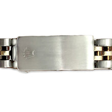 Blue Diamond Dial Bezel Rolex Ladies Watch Date Just Ss & Gold