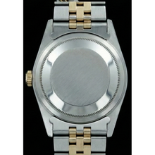 Blue Stick Dial Fluted Bezel Datejust Rolex Women Watch Ss & Gold