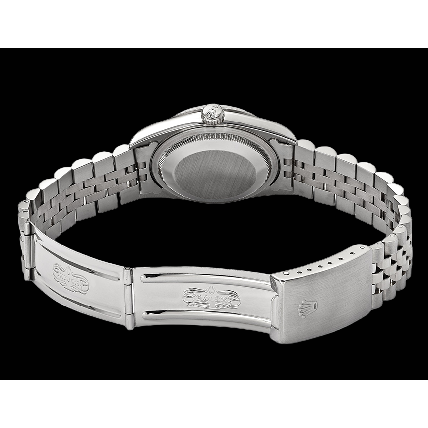 Blue Stick Dial Watch Ss Jubilee Diamond Perpetual Rolex Mens