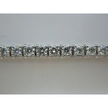 Brilliant Cut 19 Carat Natural Diamond Tennis Bracelet