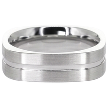 Brushed Finish Round Natural Earth Mined Diamond Men's Ring White Gold 14K 0.20 Carats