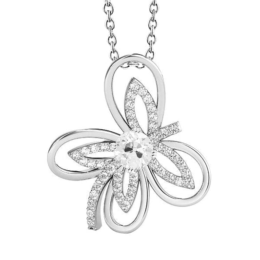 Real Fine Diamond Pendant – main view