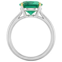 Fine Precious Stone Ring 2.50 ct – profile view
