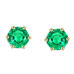 Real GIA Certified Colombian Emerald Gemstone Earring 2.50 ct