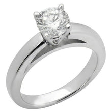 Cathedral Setting 3 Ct. Genuine Natural Earth Mined Diamond Solitaire Ring Solid White Gold
