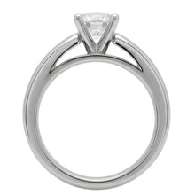 Cathedral Setting 3 Ct. Genuine Natural Earth Mined Diamond Solitaire Ring Solid White Gold