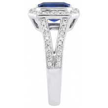 Ceylon Blue Sapphire Natural Earth Mined DIAMOND ( NOT LAB GROWN )s 5.36 Carat Ring Gem-Stone New