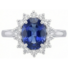Ceylon Blue Sapphire Ring 4.70 Carat Natural Earth Mined Diamond Jewellery