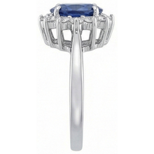 Ceylon Blue Sapphire Ring 4.70 Carat Natural Earth Mined Diamond Jewellery