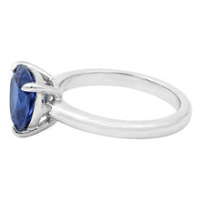 Ceylon Sapphire Solitaire Trillion Shaped Ring 1 Carat Jewellery Gold