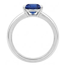 Ceylon Sapphire Solitaire Trillion Shaped Ring 1 Carat Jewellery Gold