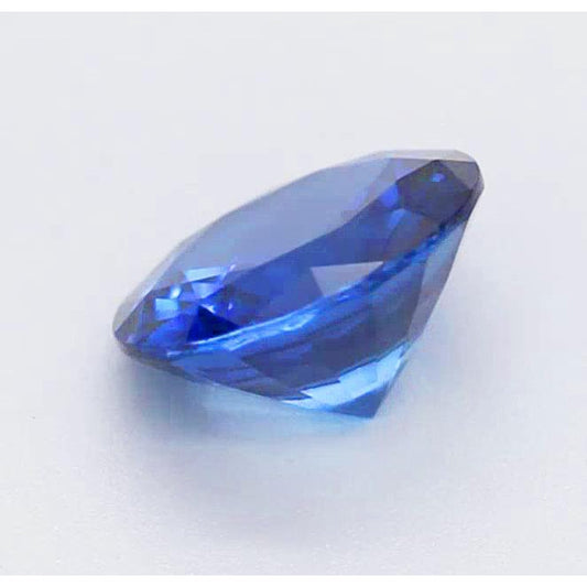Natural Royal Blue Sapphire Loose Sapphires Natural 3.99 ct Gold – front view