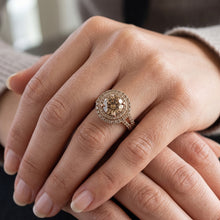 Champagne Desert Diamond Bridal Ring – Fine Diamond 4 ct 14