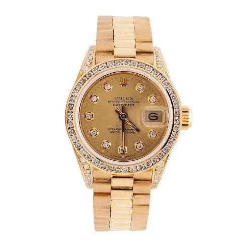 Bezel Rolex Dj Watch Presidential Style