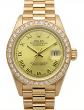 Champagne Roman Dial Rolex Dj Watch Presidential Style Bracelet