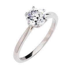 Classic Real Diamond Engagement Ring For Women
