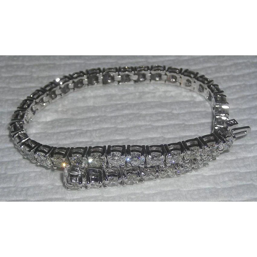 Classic Women Genuine Diamond Bracelet