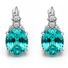 Classic Latch Back Paraiba Earrings