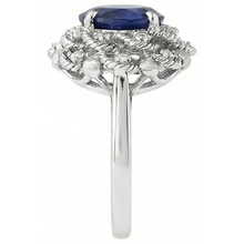Cocktail Ring With Sapphire