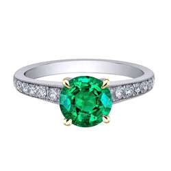 Colombian Emerald Precious Stone Ring – GIA Certified 2.50 ct