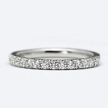 Comfort Fit Genuine Diamond Anniversary Wedding Band 1.50 Carats Half Eternity