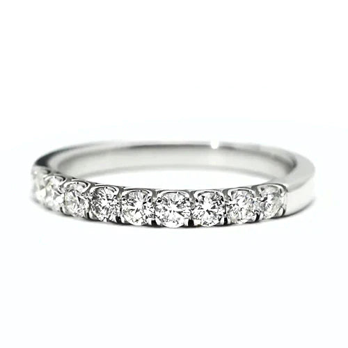 Comfort Fit Natural Diamond Anniversary Band