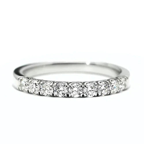 Comfort Fit Natural Diamond Anniversary Band
