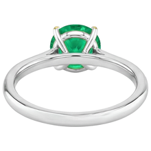 Shimmering Gemstone Ring 2 ct – top view