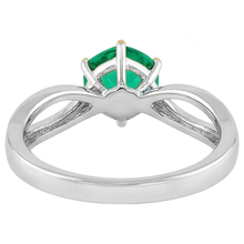Dazzling Gemstone Ring 1 ct – back view