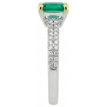 Handmade Precious Stone Ring 3.50 ct – angle view