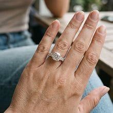 Cushion Natural Earth Mined Diamond Anniversary Band Ring 4 Ct. Gold Ladies Jewellery