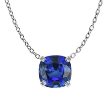 Premium Royal Blue Sapphire Gemstone Pendant 3.50 ct – main view