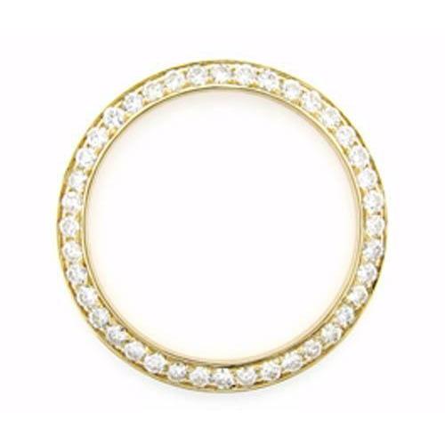 Custom 3.00 Ct Genuine Diamond Bezel To Fit Rolex Datejust & President Watches 36 mm