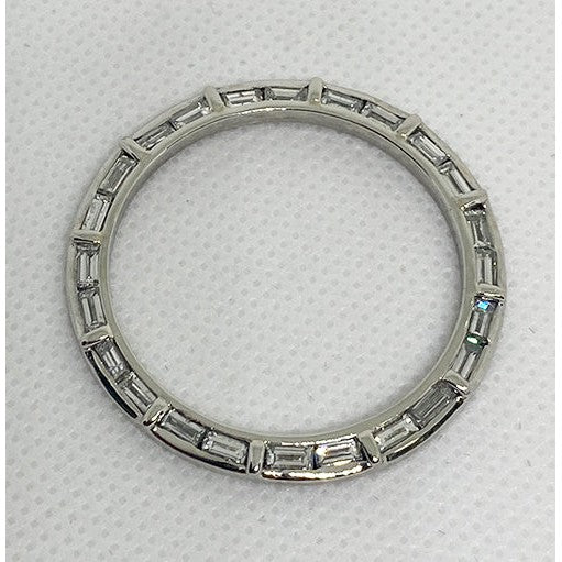 Custom Natural Real Diamond ( Not Lab Grown ) Rolex Bezel Baguette Earth Mined Natural Real Diamond ( Not Lab Grown )s Platinum 36 mm