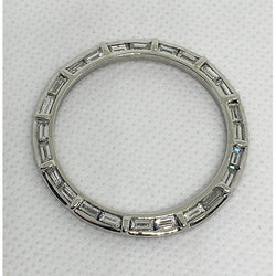 Custom Natural Real Diamond ( Not Lab Grown ) Rolex Bezel Baguette Earth Mined Natural Real Diamond ( Not Lab Grown )s Platinum 36 mm