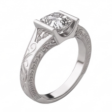 Custom Jewellery Antique Style Real Natural Earth Mined DIAMOND ( NOT LAB GROWN ) Anniversary Ring