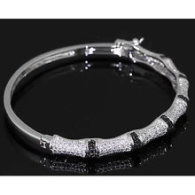 Custom Jewelry Real Diamond Bangle Women White Gold