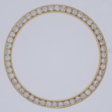 Custom Round Real Diamond Bezel To Fit Rolex Datejust Or President Watch 2.50 Ct. 36 Mm