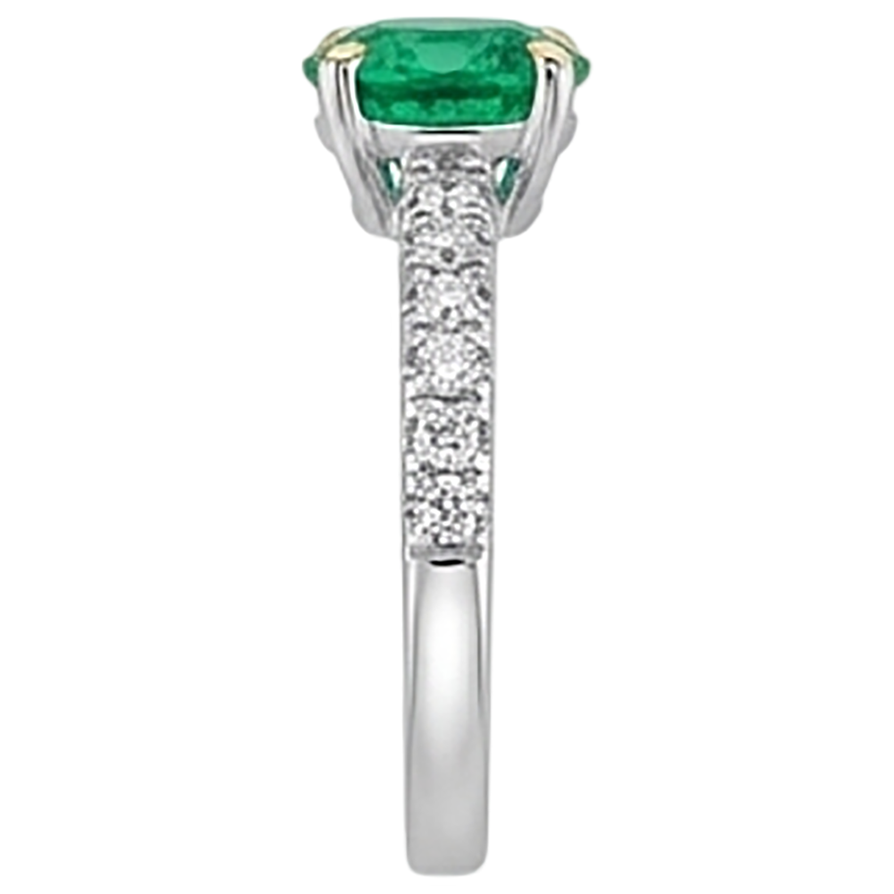Handmade Gemstone Ring 1.50 ct – top view