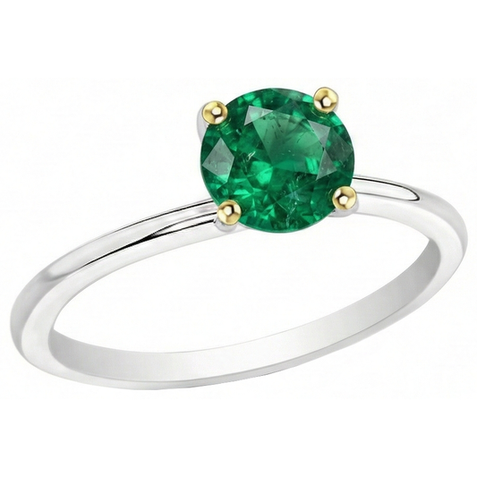 Fine Gemstone Ring 2 ct – front view