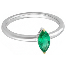 Luxurious Colored Stone Ring 0.50 ct – front view